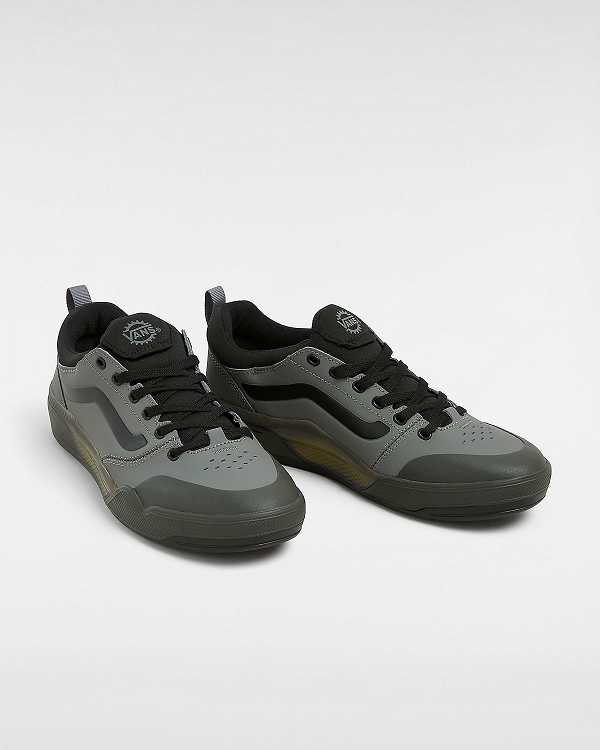 Grey Vans BMX Peak Women Sneakers | VN7894560