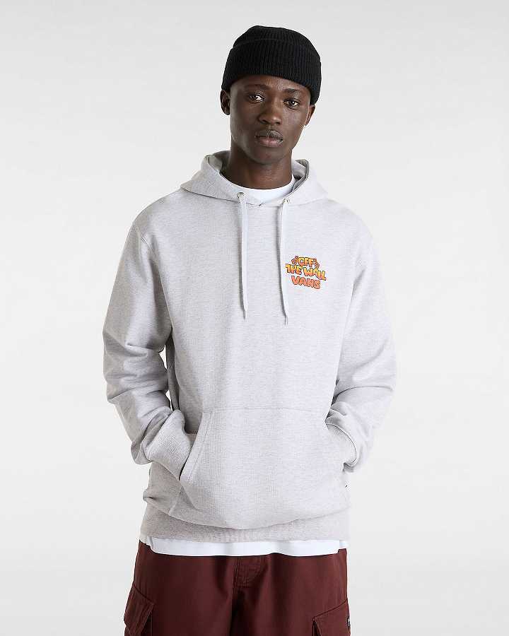Grey Vans Bouya Men Hoodie | VN4082519