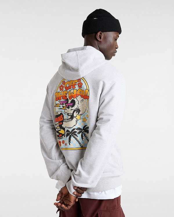 Grey Vans Bouya Men Hoodie | VN4082519