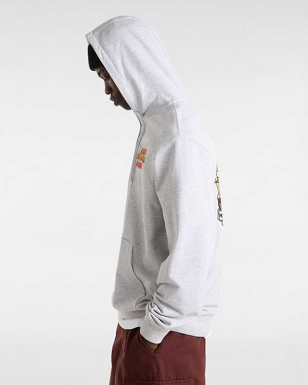 Grey Vans Bouya Men Hoodie | VN4082519