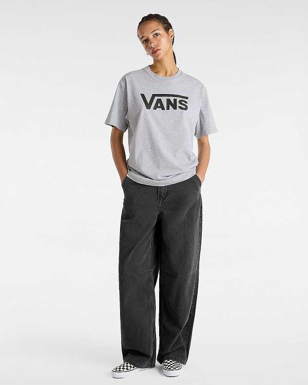 Grey Vans Classic Men T Shirts | VN7235401