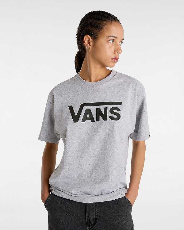 Grey Vans Classic Men T Shirts | VN7235401