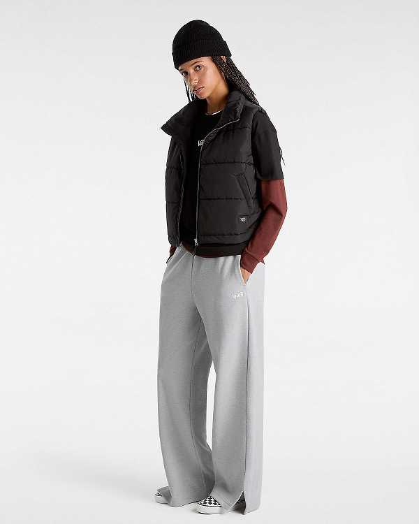 Grey Vans Elevated Double Knit Women Pants | VN5871346