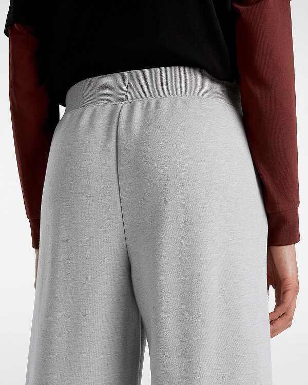 Grey Vans Elevated Double Knit Women Pants | VN5871346