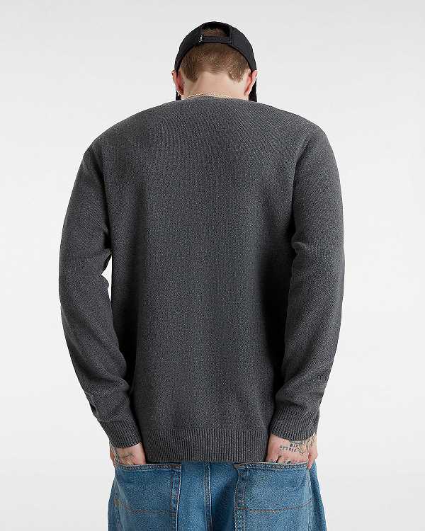 Grey Vans Emmett Men Cardigan | VN0941276