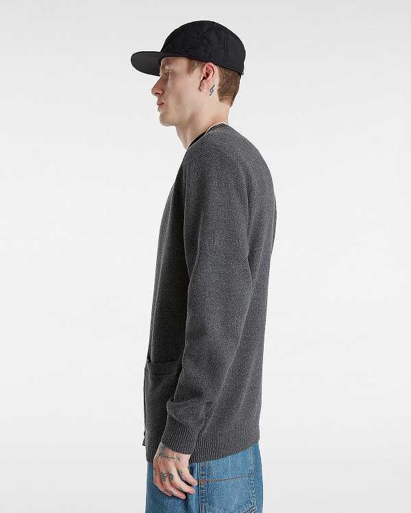 Grey Vans Emmett Men Cardigan | VN0941276