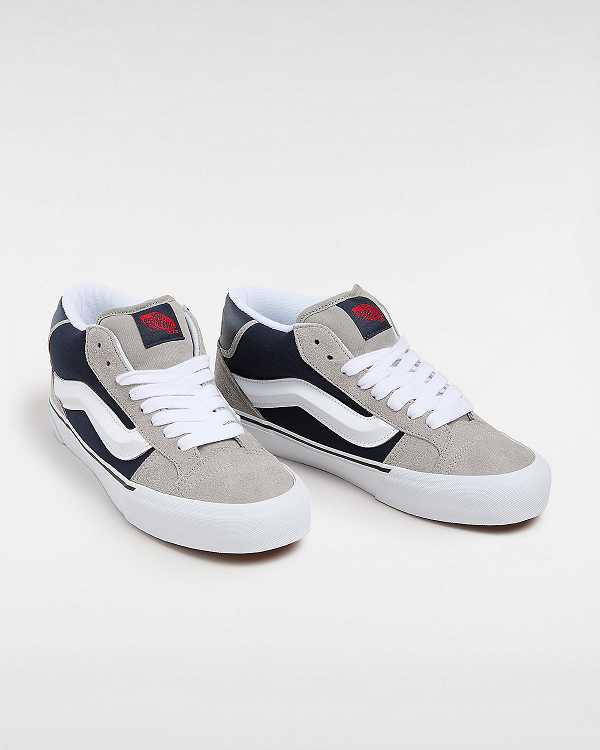 Grey Vans Knu Mid Women Sneakers | VN3570691