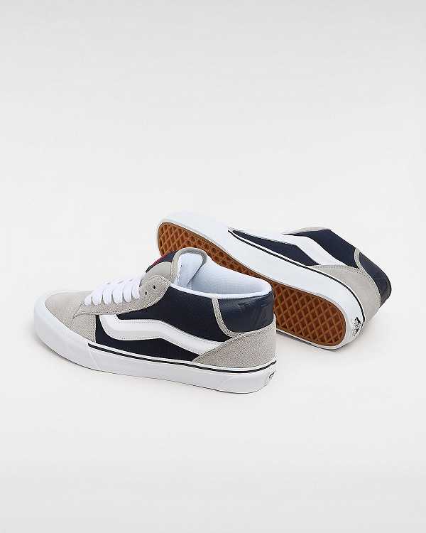 Grey Vans Knu Mid Women Sneakers | VN3570691