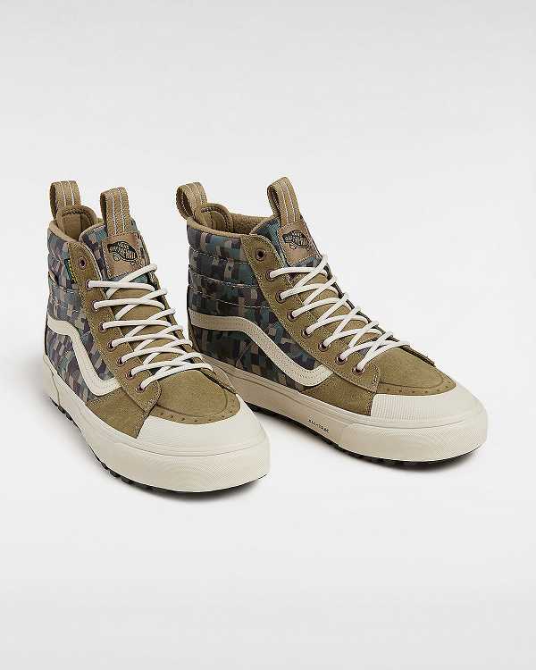 Grey Vans MTE Sk8-Hi Women Waterproof Shoes | VN7826501