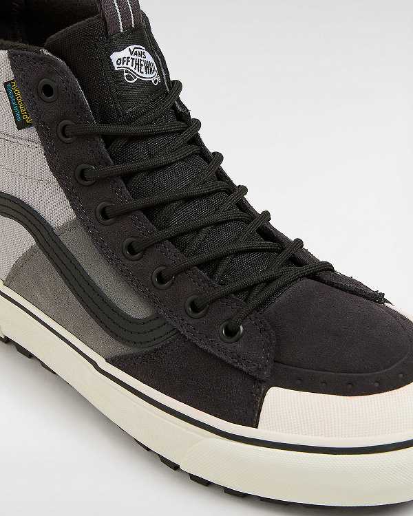 Grey Vans MTE Sk8-Hi Women Waterproof Shoes | VN2046817