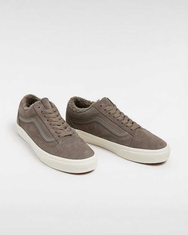Grey Vans Old Skool Women Sneakers | VN1280943