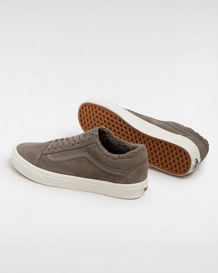 Grey Vans Old Skool Women Sneakers | VN1280943