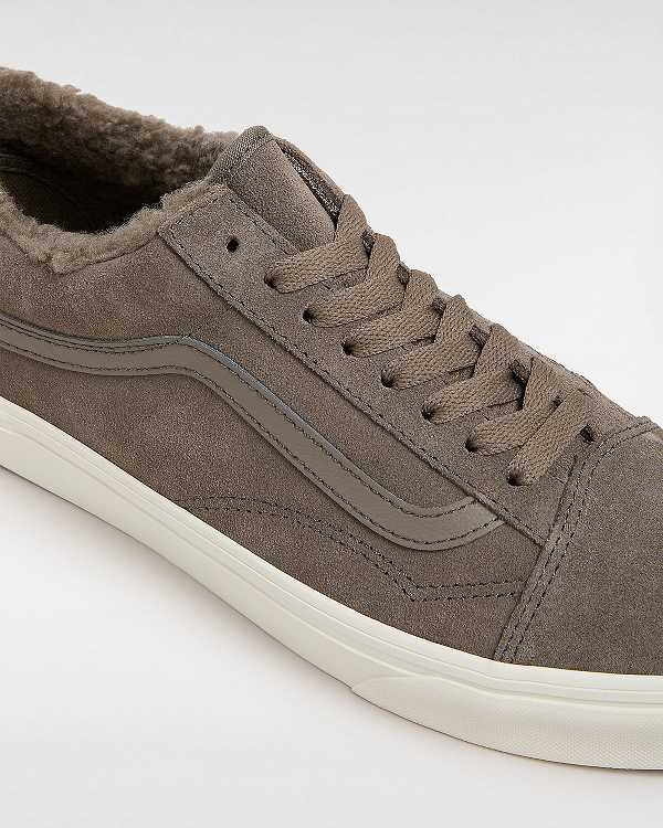 Grey Vans Old Skool Women Sneakers | VN1280943
