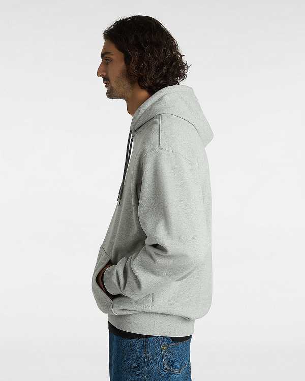 Grey Vans Original Standard Loose Men Hoodie | VN9260183