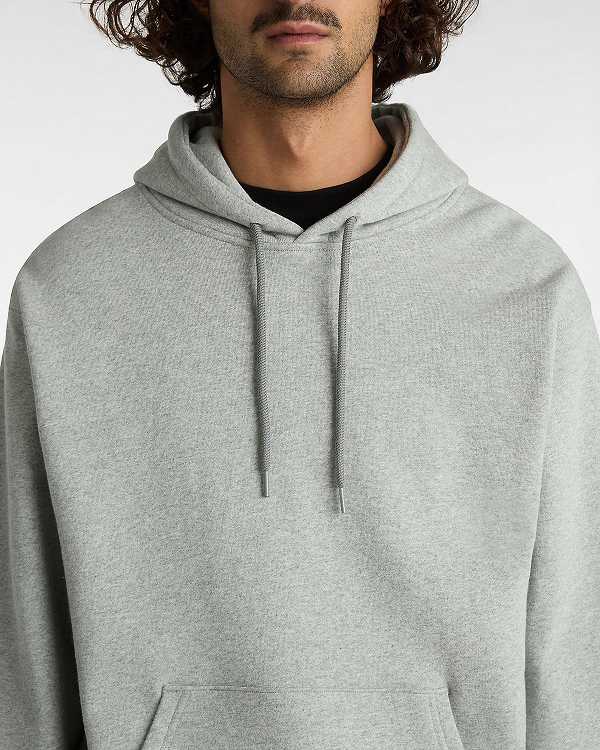 Grey Vans Original Standard Loose Men Hoodie | VN9260183