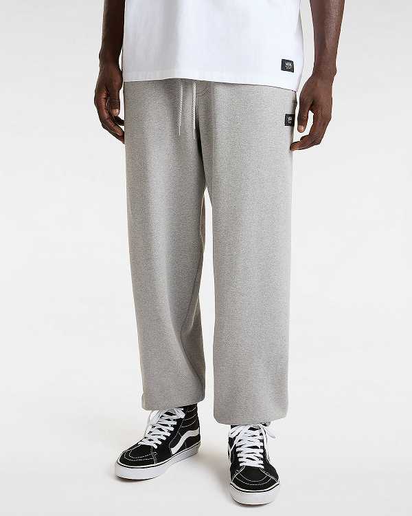 Grey Vans Original Standards Fleece Loose Men Pants | VN1975204