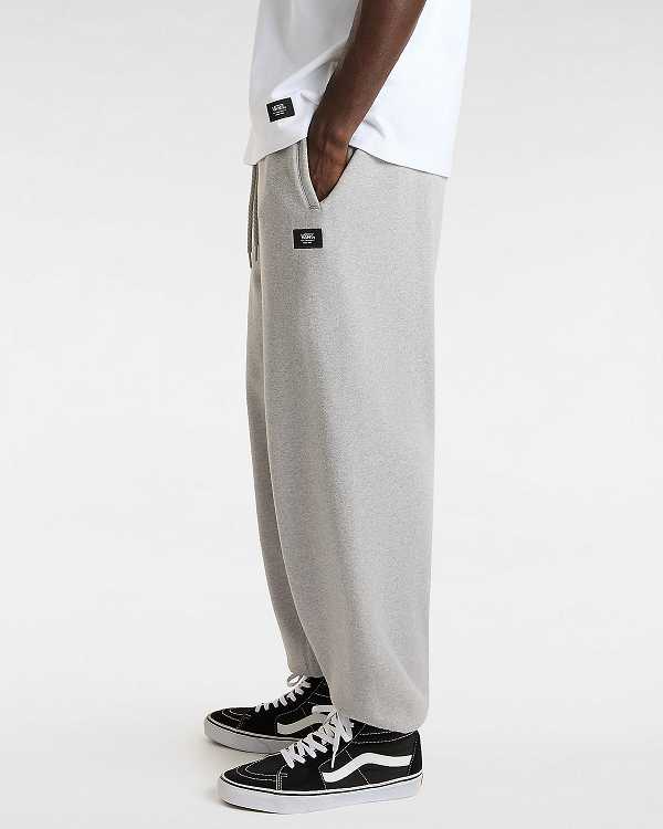 Grey Vans Original Standards Fleece Loose Men Pants | VN1975204