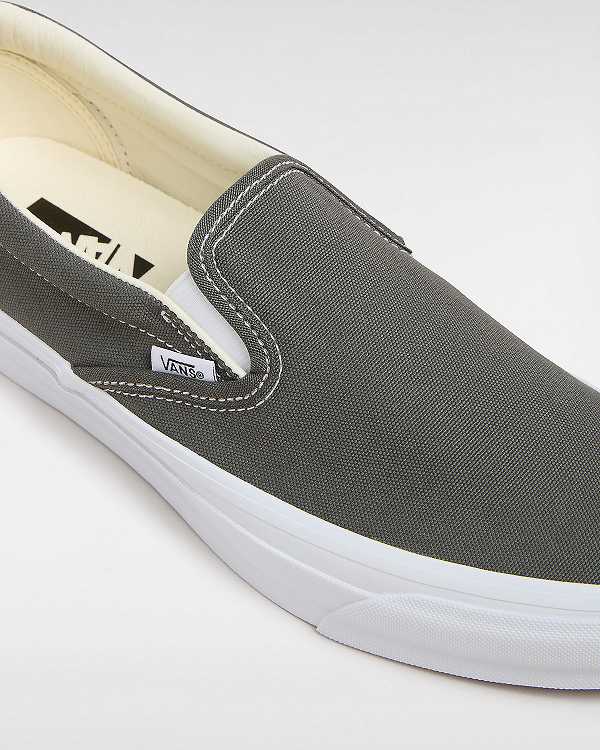Grey Vans Premium 98 Women Slip On Shoes | VN8534701