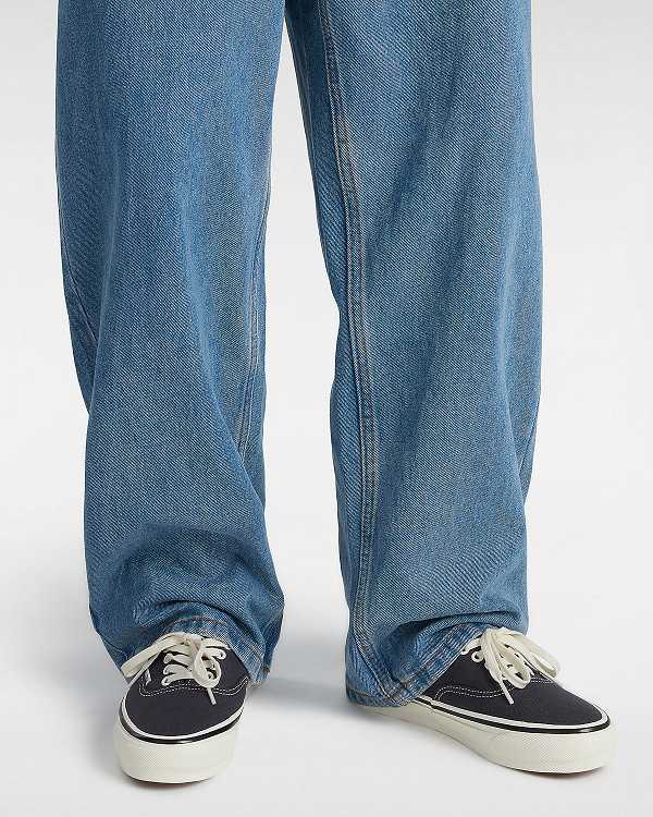 Grey Vans Premium Authentic 44 Duck Men Canvas Shoes | VN8794260