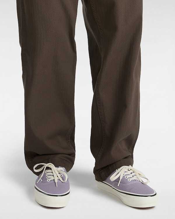 Grey Vans Premium Authentic 44 Duck Men Canvas Shoes | VN1483576