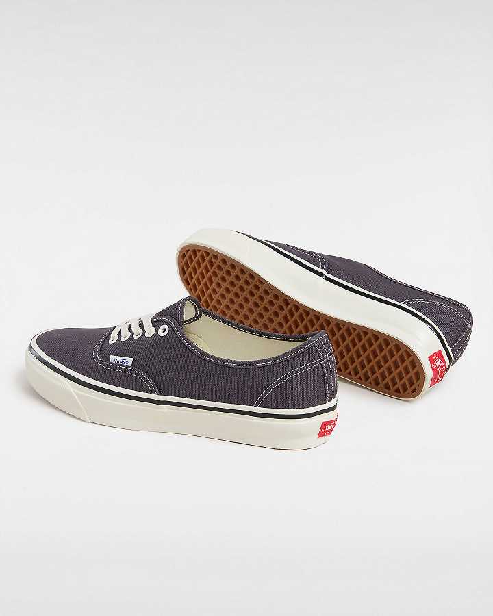 Grey Vans Premium Authentic 44 Duck Women Canvas Shoes | VN2479536