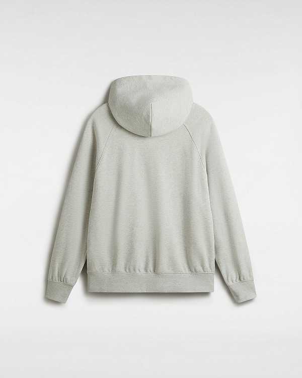 Grey Vans Premium Logo Men Hoodie | VN9763028