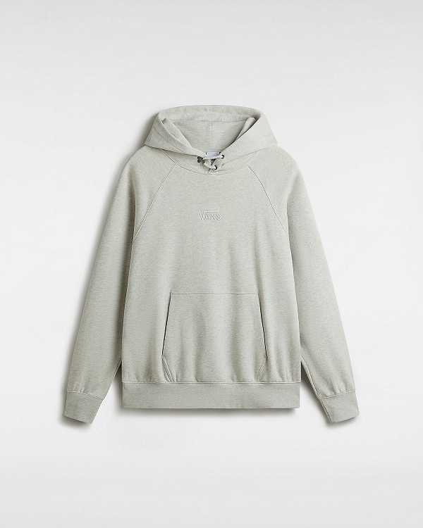 Grey Vans Premium Logo Men Hoodie | VN9763028