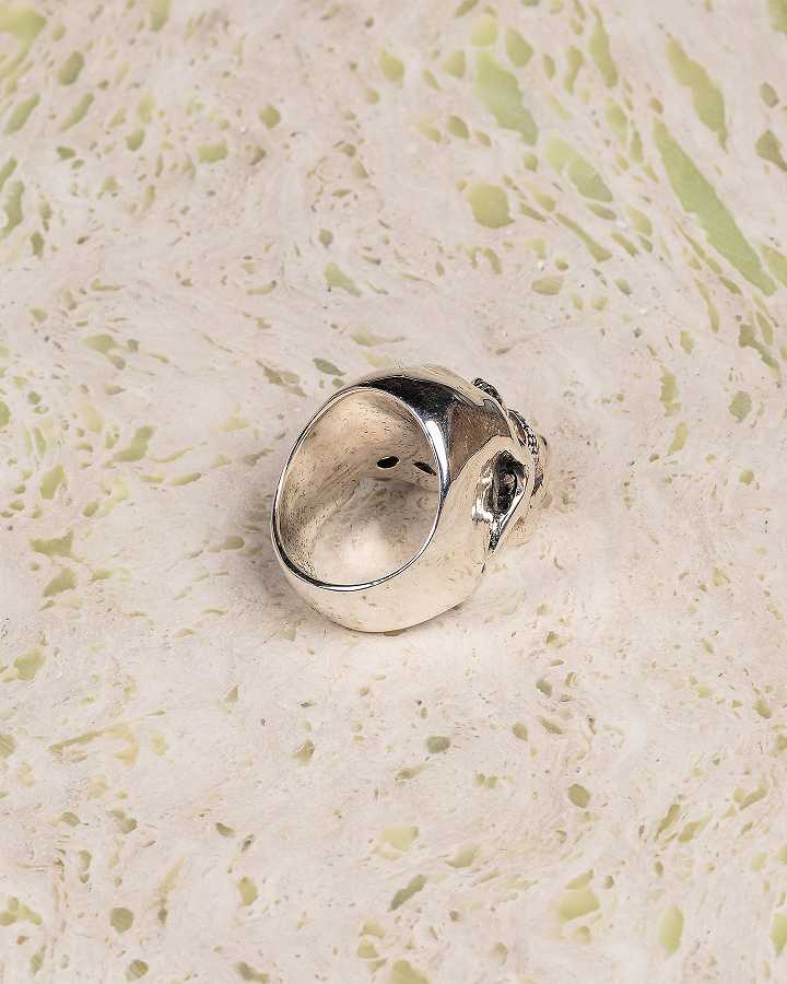 Grey Vans The Frog Anatomical Skull Unisex Rings | VN5864037