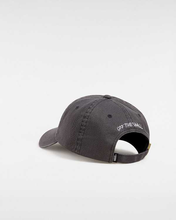 Grey Vans Vinyl Touch Curved Bill Unisex Hats | VN6287041