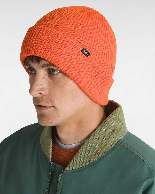 Orange Vans Core Basics Unisex Beanie | VN2745081