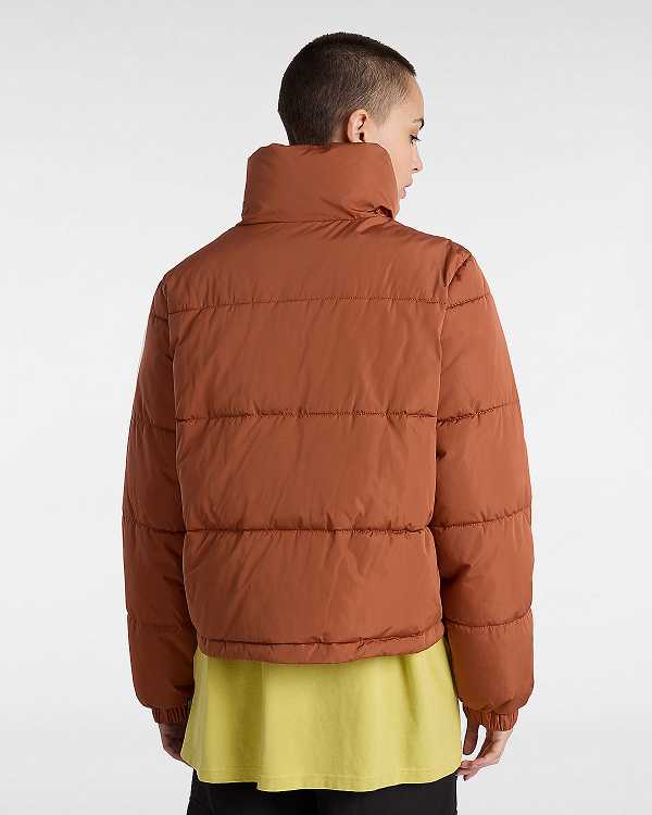 Orange Vans MTE Aubrey Primaloft Women Jacket | VN0439125