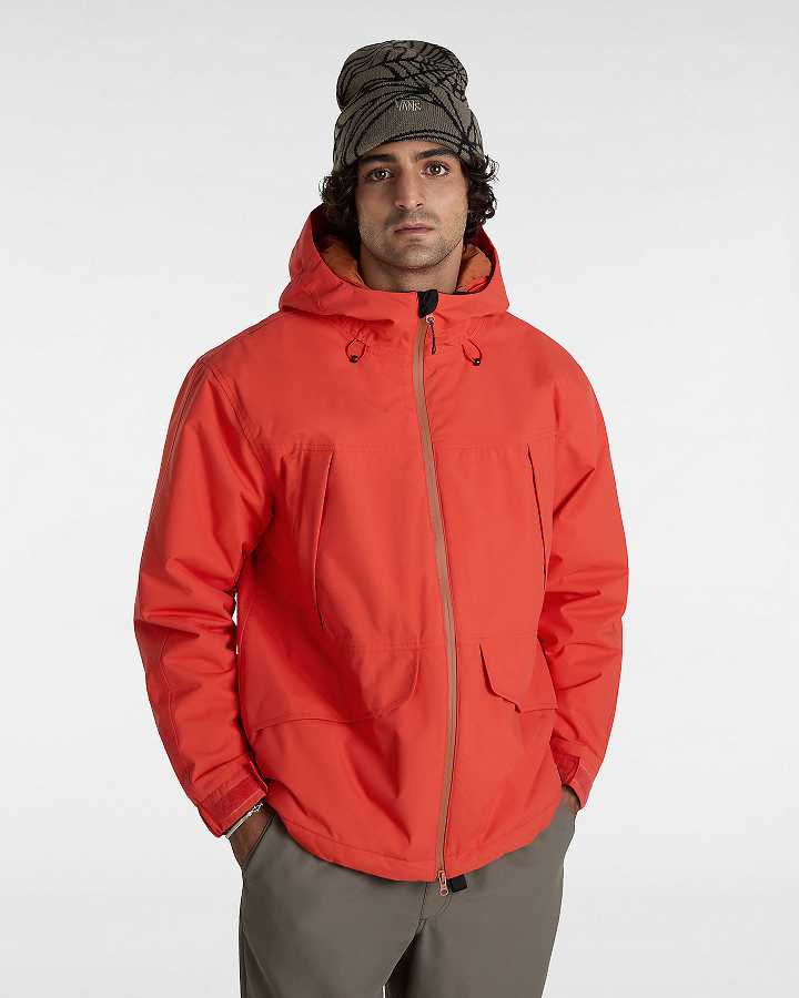 Orange Vans MTE Kane Primaloft Men Jacket | VN2645109