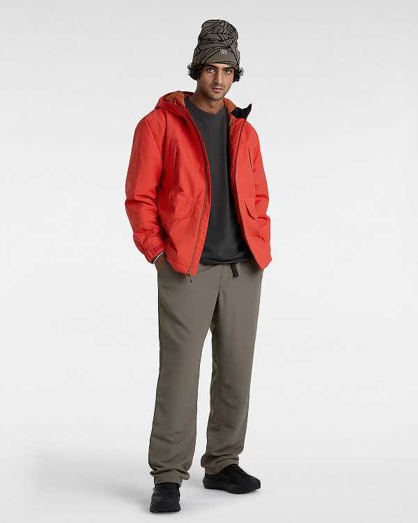 Orange Vans MTE Kane Primaloft Men Jacket | VN2645109