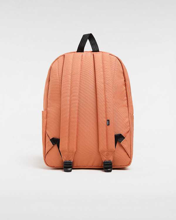 Orange Vans Old Skool Classic Unisex Backpacks | VN4893267
