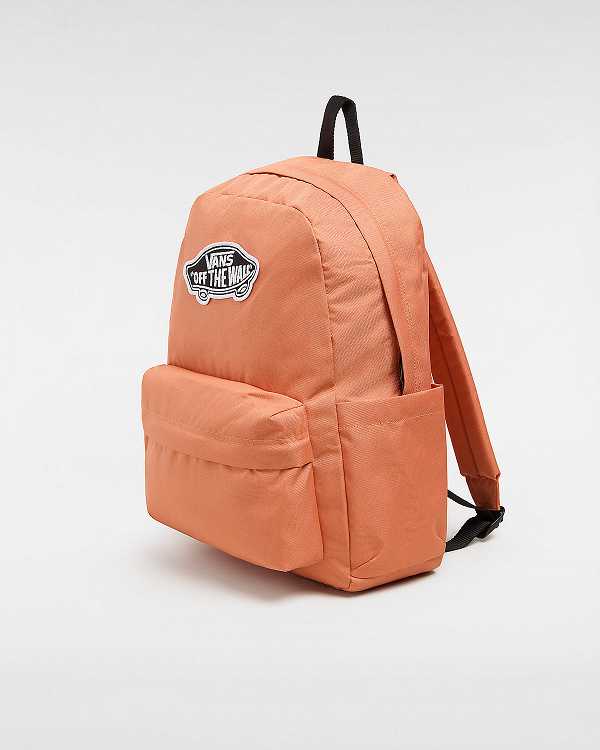 Orange Vans Old Skool Classic Unisex Backpacks | VN4893267