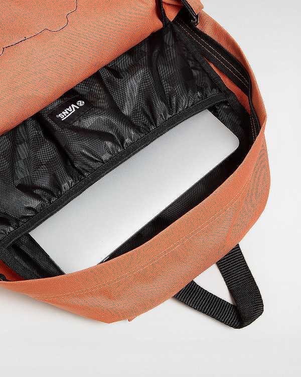 Orange Vans Old Skool Classic Unisex Backpacks | VN4893267