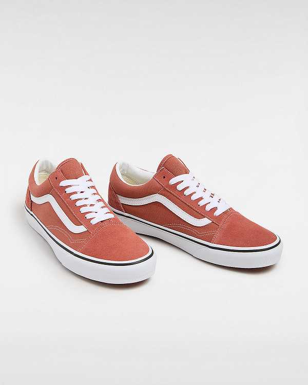 Orange Vans Old Skool Men Sneakers | VN7069421