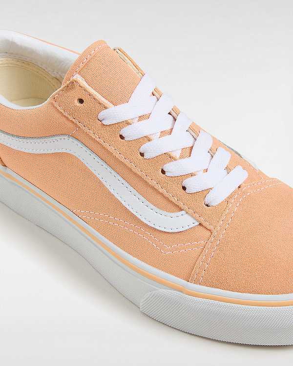 Orange Vans Old Skool Women Platform Shoes | VN9521683