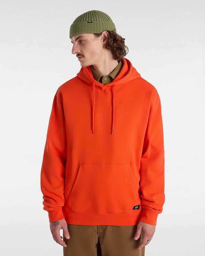 Orange Vans Original Standards Loose Men Hoodie | VN2673590
