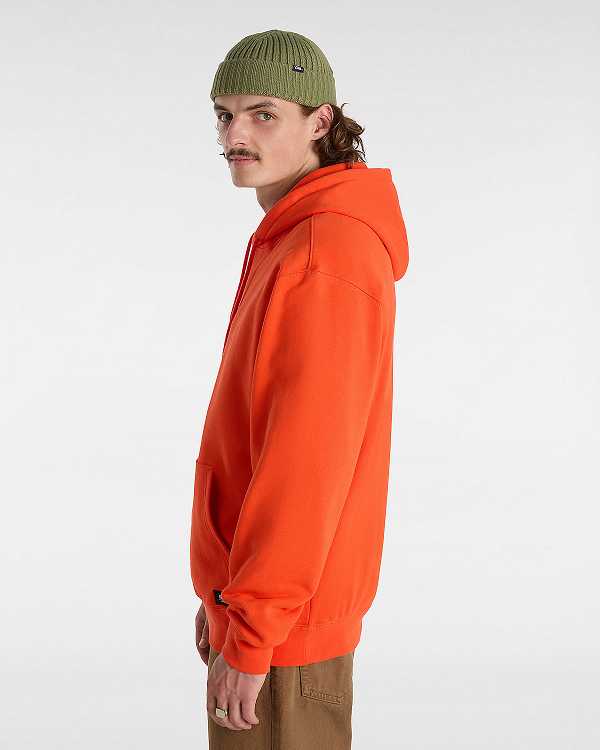 Orange Vans Original Standards Loose Men Hoodie | VN2673590