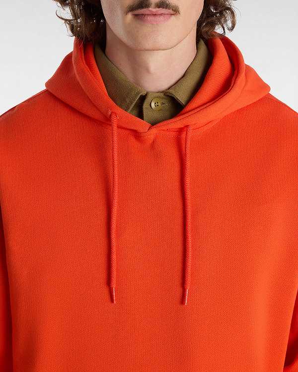 Orange Vans Original Standards Loose Men Hoodie | VN2673590
