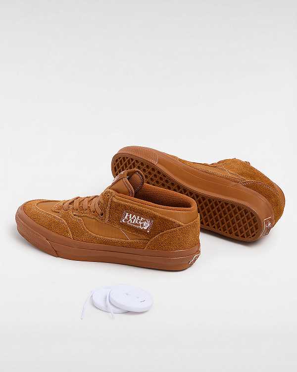 Orange Vans Premium Half Cab Reissue 33 Women Athletic Shoes | VN4821365
