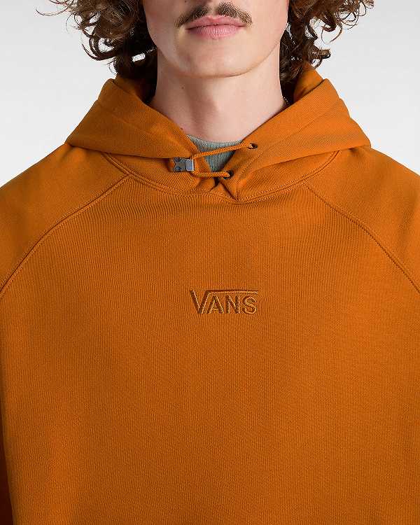 Orange Vans Premium Men Hoodie | VN9476320