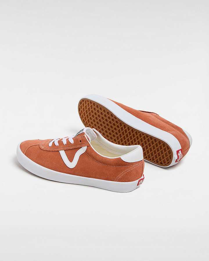Orange Vans Sport Low Men Sneakers | VN8715346