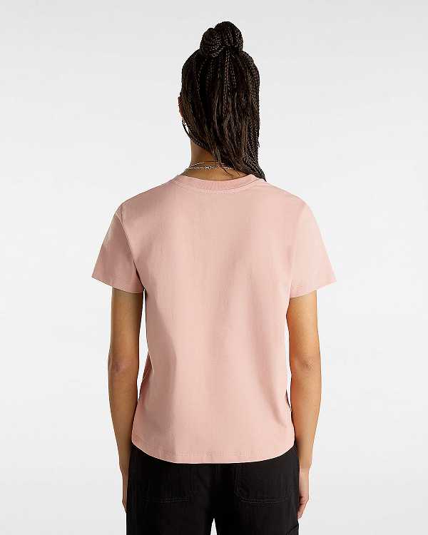 Pink Vans Animalier Boxed Women T Shirts | VN6392857