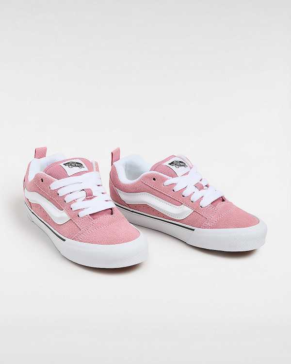 Pink Vans Knu Skool Men Sneakers | VN2387509