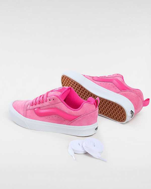 Pink Vans Knu Skool Women Skate Shoes | VN0625394