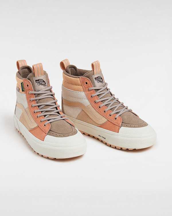Pink Vans MTE Sk8-Hi Men Waterproof Shoes | VN0839154