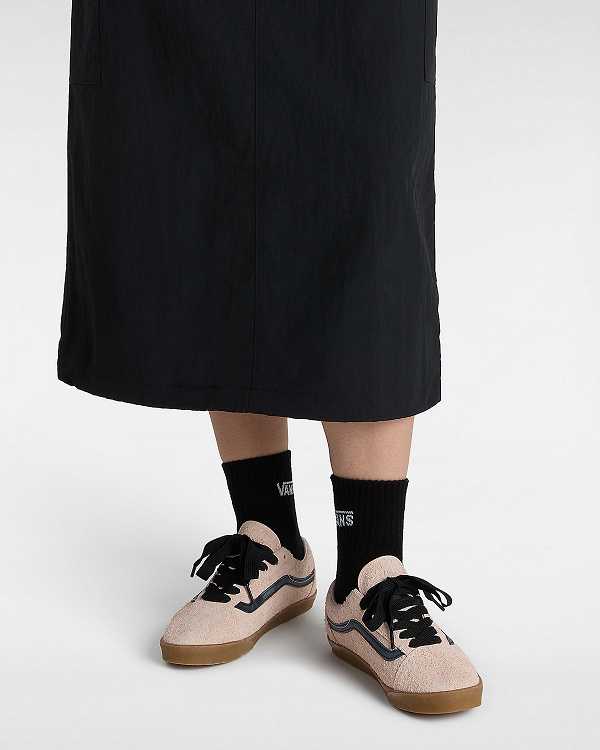 Pink Vans Old Skool Lowpro Men Sneakers | VN9268073