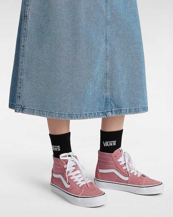 Pink Vans Sk8-Hi Tapered Men Sneakers | VN1675923